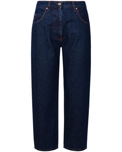 MSGM Cotton Jeans - Blue