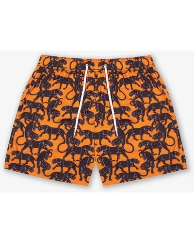 Larusmiani Swim Suit Romazzino Swimming Trunks - Orange