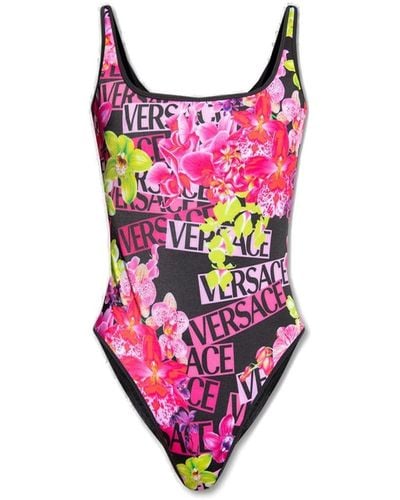 Versace Reversible Two-piece Swimsuit - Pink