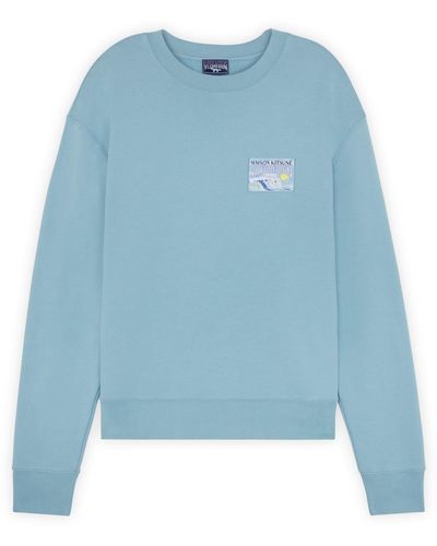 Maison Kitsuné X Vilebrequin Comfort Sweatshirt - Blue