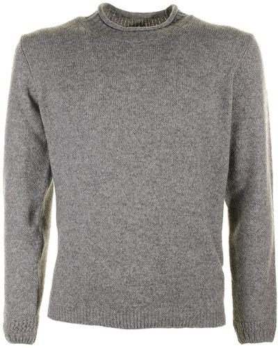Seventy Sweater With Collar - Gray