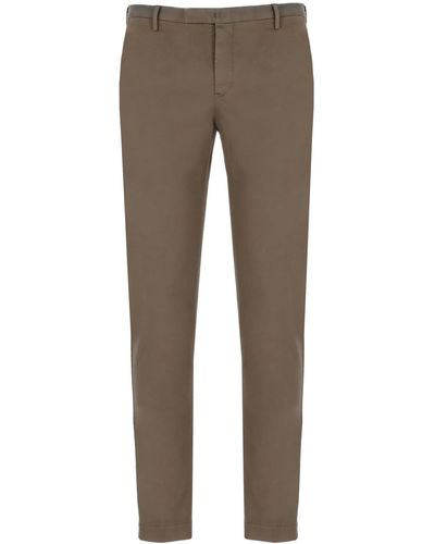 PT Torino Cotton Trousers - Grey