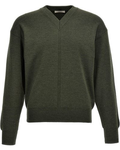 Lemaire V-neck Sweater Sweater - Green