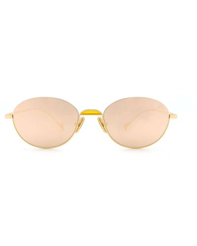 Eyepetizer Narita Gold Sunglasses - Natural