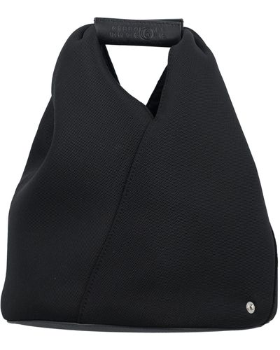 MM6 by Maison Martin Margiela Japanese Bucket Handbag - Black