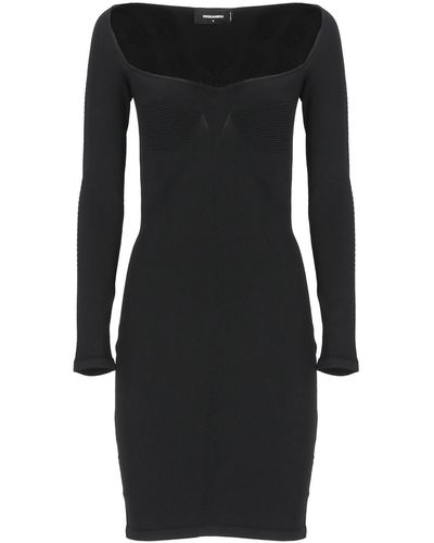 DSquared² Fabric Dress - Black