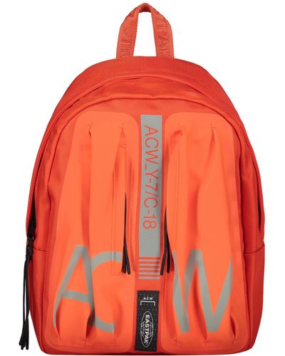 A_COLD_WALL* Logo Print Backpack - Orange