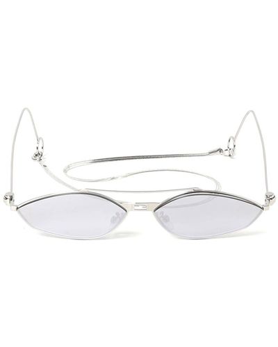 Fendi Fe40114U-Y 16C Sunglasses - Metallic
