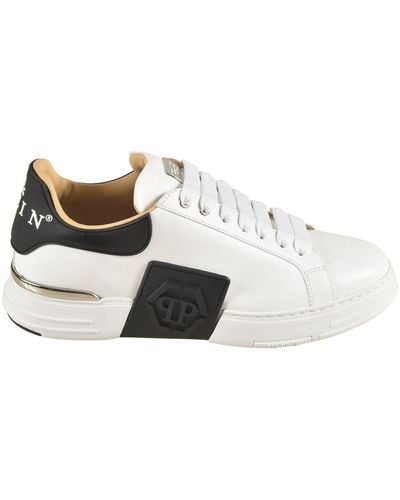Philipp Plein Hexagon Low-Top Sneakers Sneakers - White