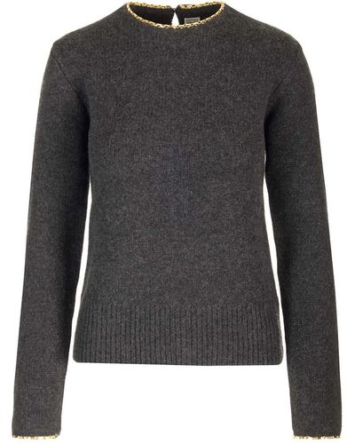 Totême Embellished Sweater - Black