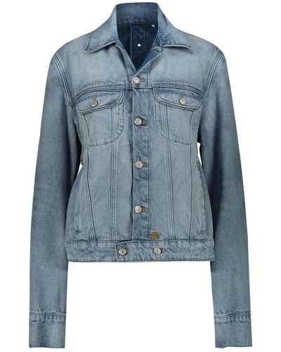 Courreges Denim Jacket Clothing - Blue