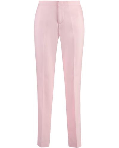 Fabiana Filippi Slim Cigarette Trousers - Pink