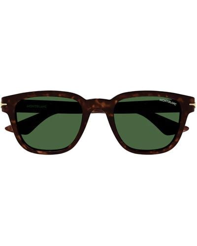 Montblanc Mb0302s 002 Sunglasses - Green