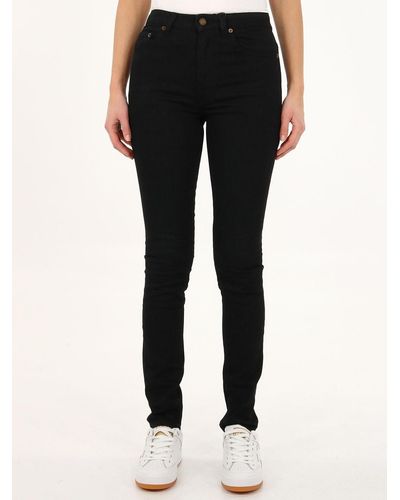 Saint Laurent Skinny Jeans - Black