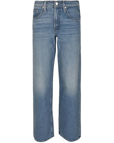 Mother The Down Low Spinner Jeans - Blue
