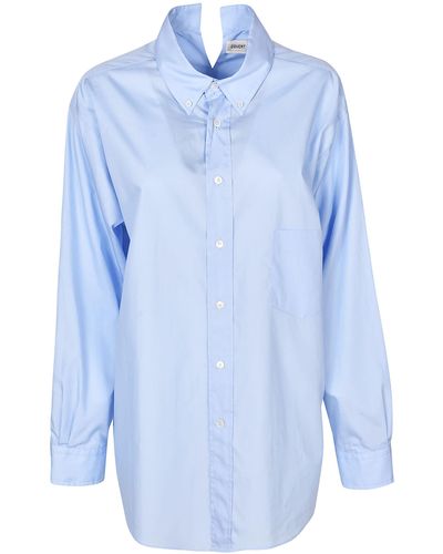 Covert Official Pointed Collar Shirt - Blue