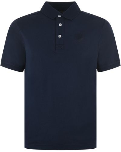 Blauer Polo Shirt - Blue