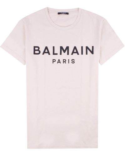 Balmain Cotton T-shirt - Pink