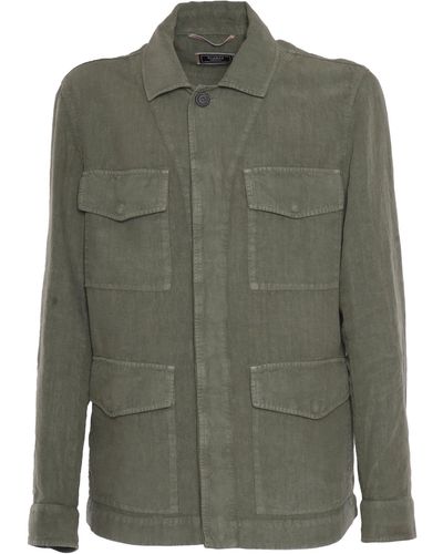 Peserico Military Outwear - Green