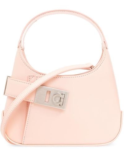 Ferragamo Hobo Mini Shoulder Bag - Pink