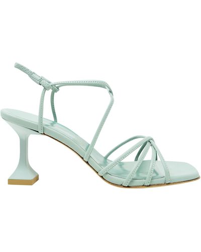 Giampaolo Viozzi Leather Sandals - Green