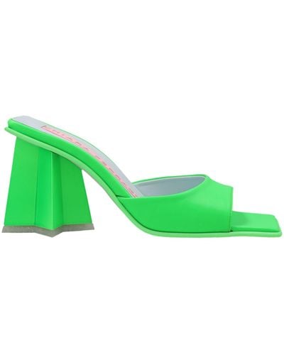 Chiara Ferragni 'cf Star' Sandals - Green