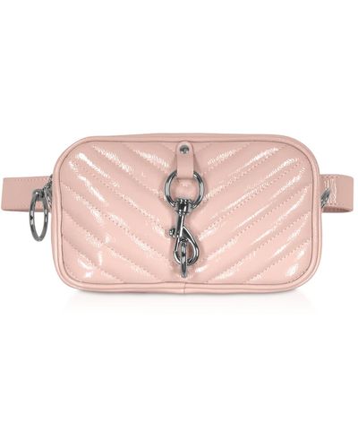 Rebecca Minkoff Naplack Camera Belt Bag - Pink