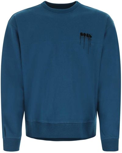 Adererror Cotton Blend Sweatshirt - Blue