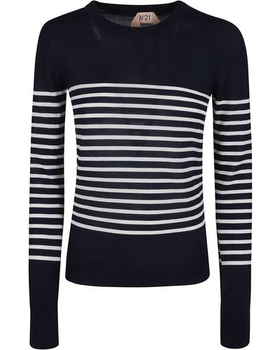 N°21 Stripe Sweater - Blue