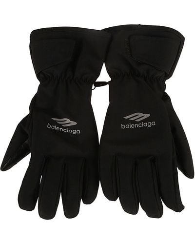 Balenciaga Misloves Ski Gloves - Black