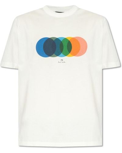 PS by Paul Smith Ps Printed T-Shirt - White