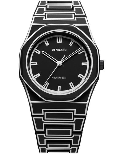D1 Milano Black Sketch Watches