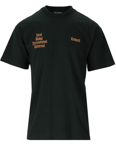 Carhartt Letterman Dark T-shirt - Black