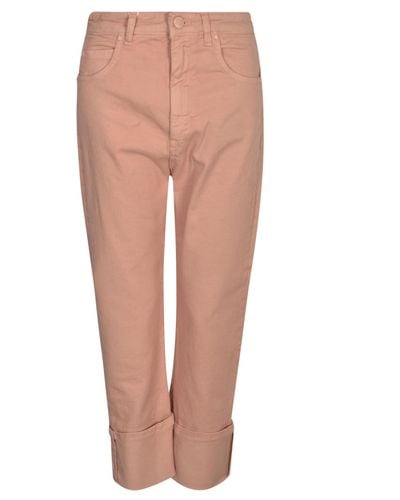 Max Mara Cropped Jeans - Pink