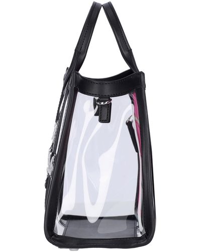 Marc Jacobs Small Transparent Tote Bag - White