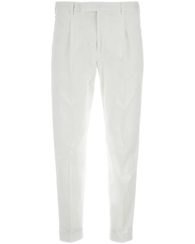 PT Torino Stretch Cotton Pant - White