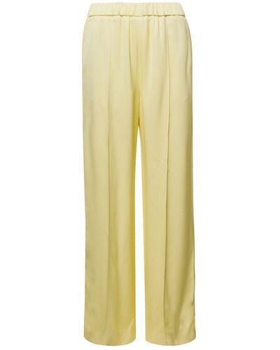 Jil Sander High Wasited Pants - Yellow