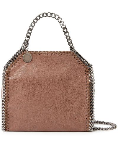 Stella McCartney Tiny Tote Eco Shaggy Deer - Brown