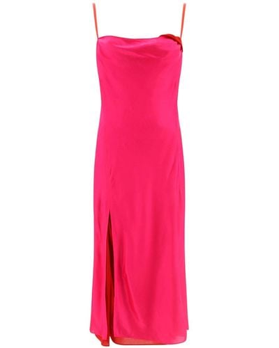 Acne Studios Wrap Dress - Pink
