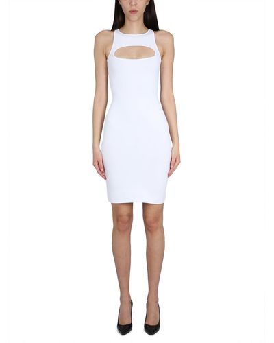 DSquared² Dress Cut Out - White