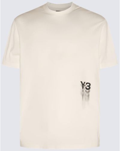 Y-3 Cotton T-shirt - Natural
