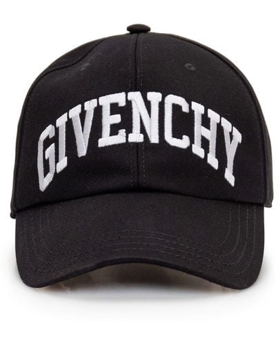 Givenchy Logo-embroidered Cotton-blend Cap - Black