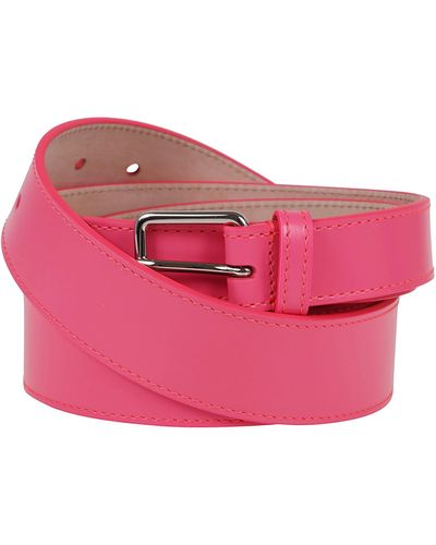 Alexander McQueen Double Long Belt - Women - Pink
