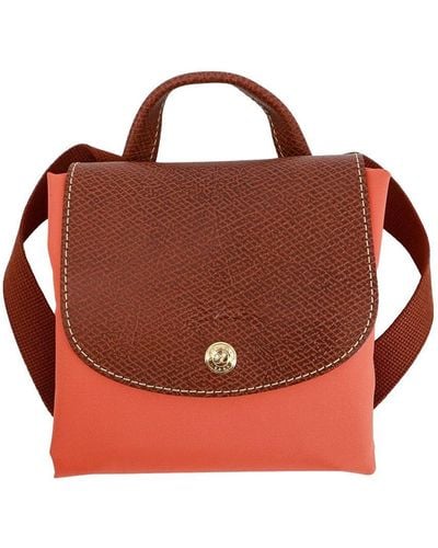 Longchamp Backpack Le Pliage - Red