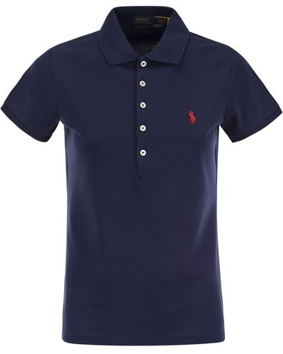 Polo Ralph Lauren Cotton Polo Shirt - Blue