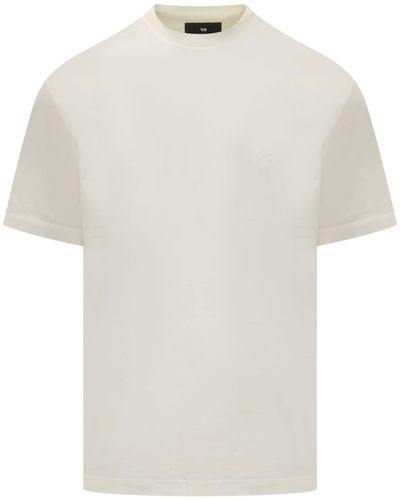 Y-3 T-Shirt With Logo - White
