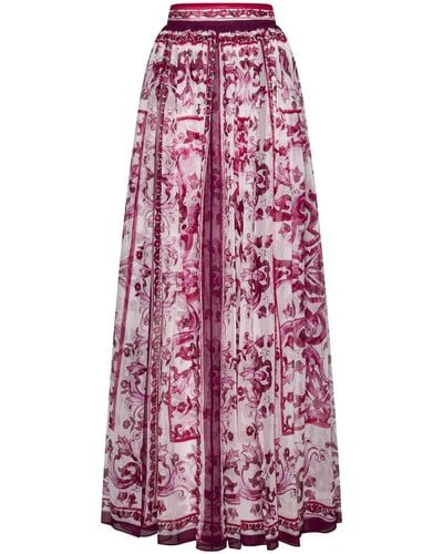 Dolce & Gabbana Skirt - Purple