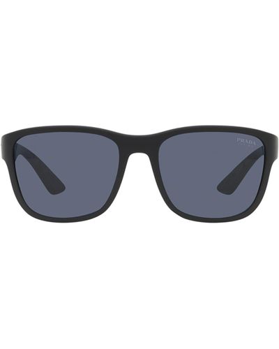 Prada Linea Rossa Ps 01Us Rubber Sunglasses - Grey