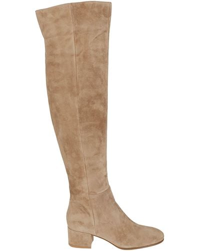 Gianvito Rossi Rolling Mid Camel Over-the-knee Boots - Brown