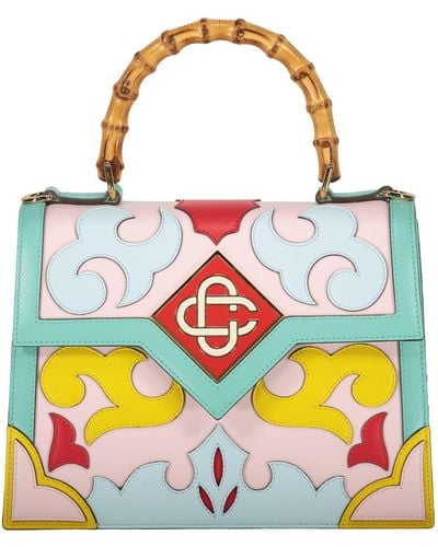 Casablancabrand Leather Handbag - Multicolour